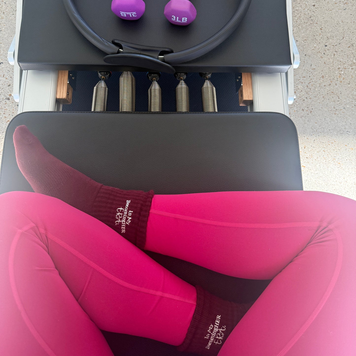 I Am Becoming Her Tube Socks